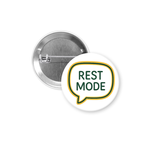 Avocado Pin And Rest Mode Pinback Button Set