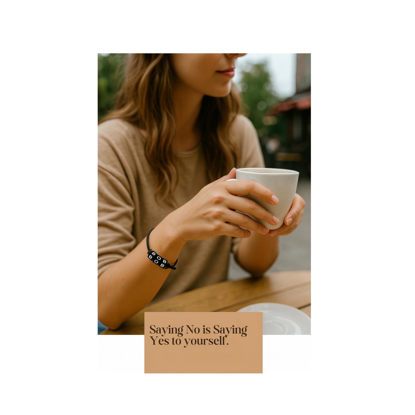 YOURSNOTABLY Rest Culture BOB Bracelet – Break over Busy