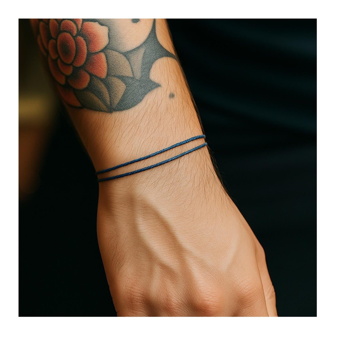 YOURSNOTABLY Scooter Antics Blue Wish Adjustable Bracelet And Mess-Ups Don't Define You Sticker