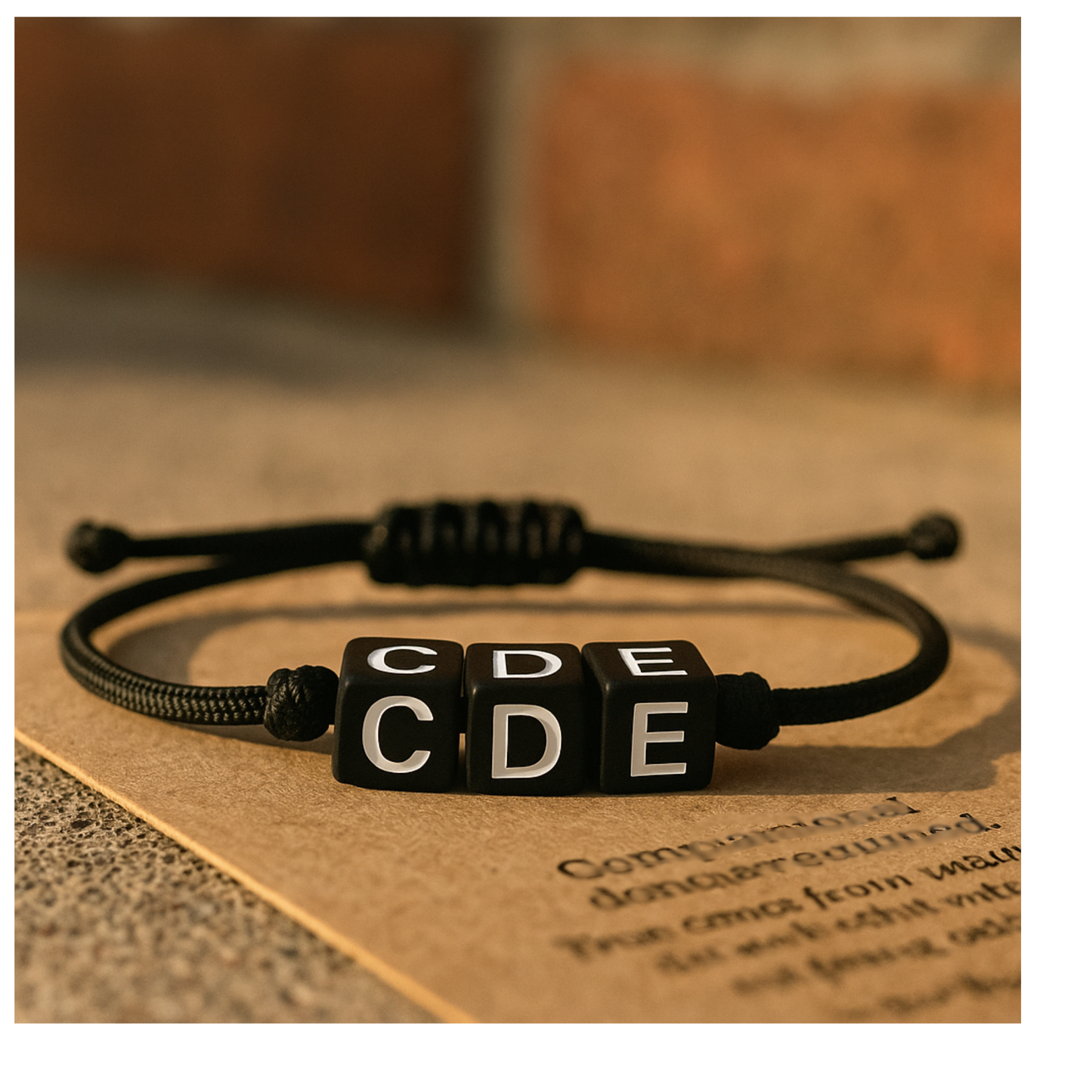 Faith in Code CDE Compassion Doesn’t Enable Bracelet