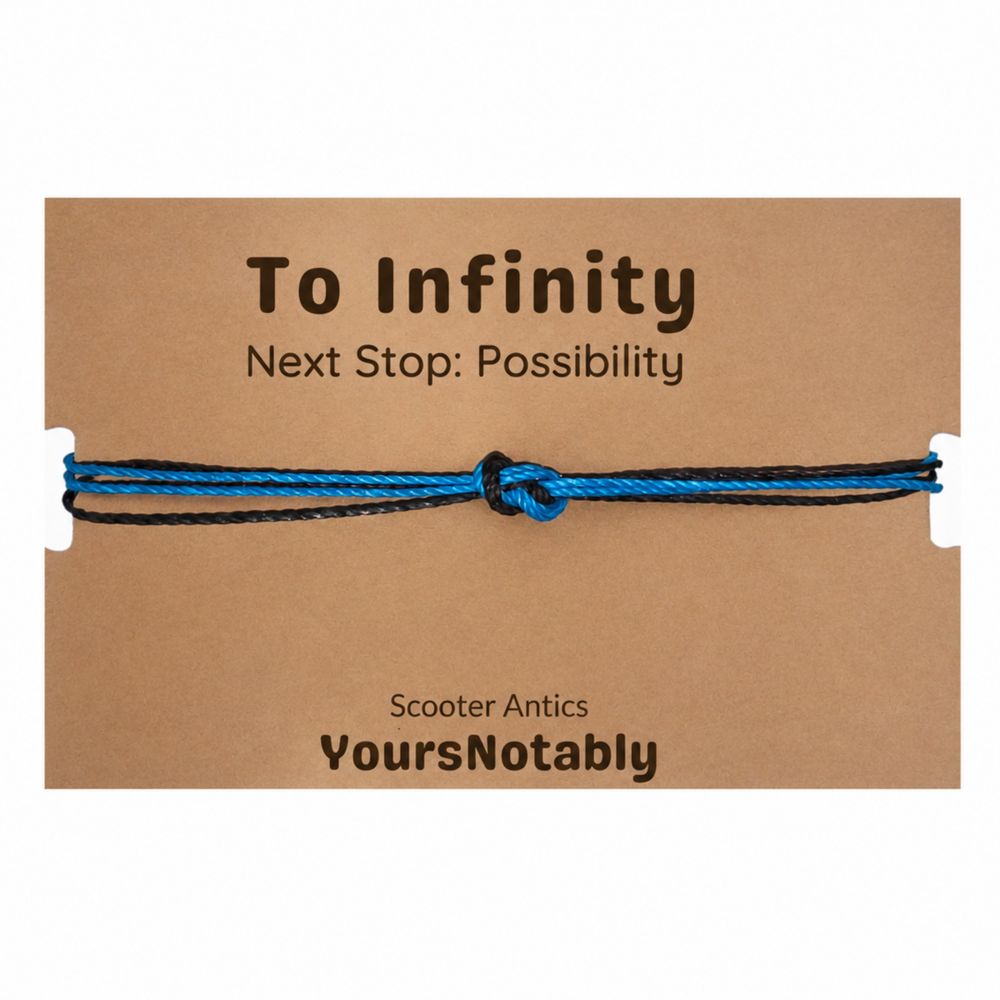 Infinity Cord Adjustable Bracelet