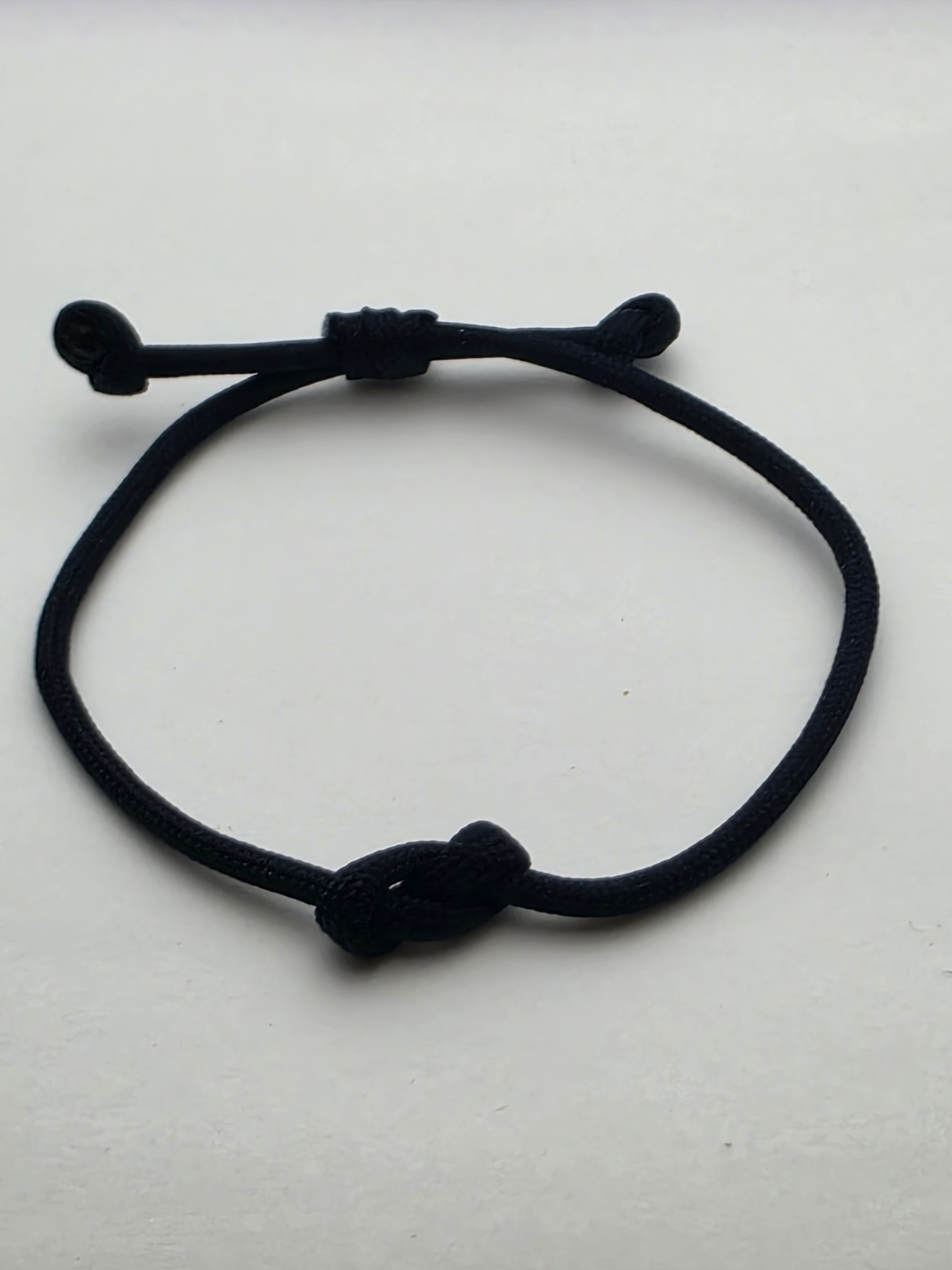 Black Infinity Bracelet
