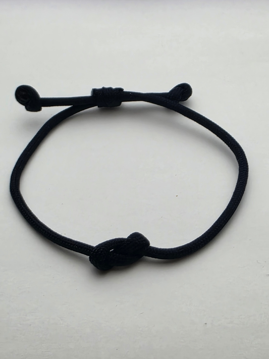 Black Infinity Bracelet
