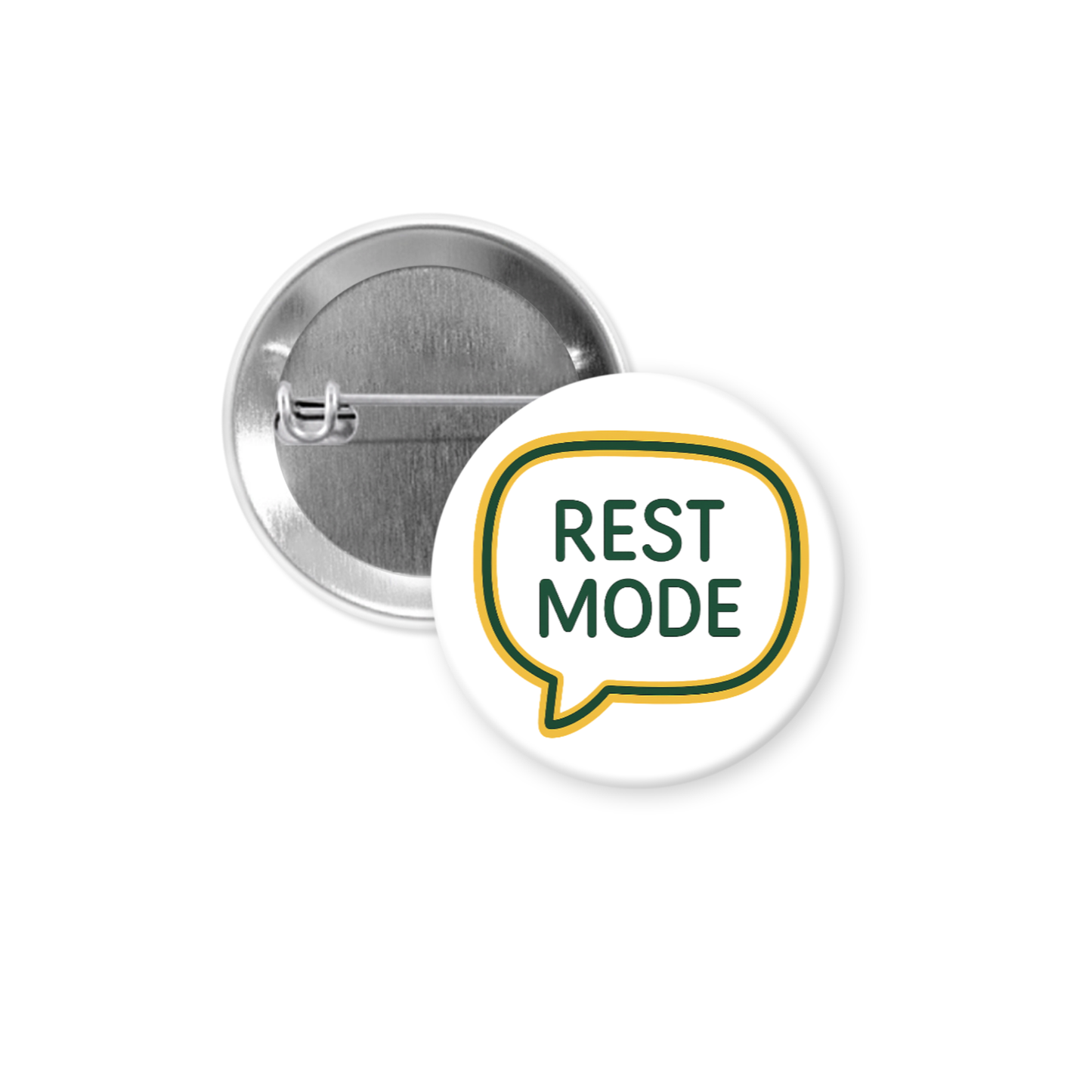 Avocado Pin And Rest Mode Pinback Button Set