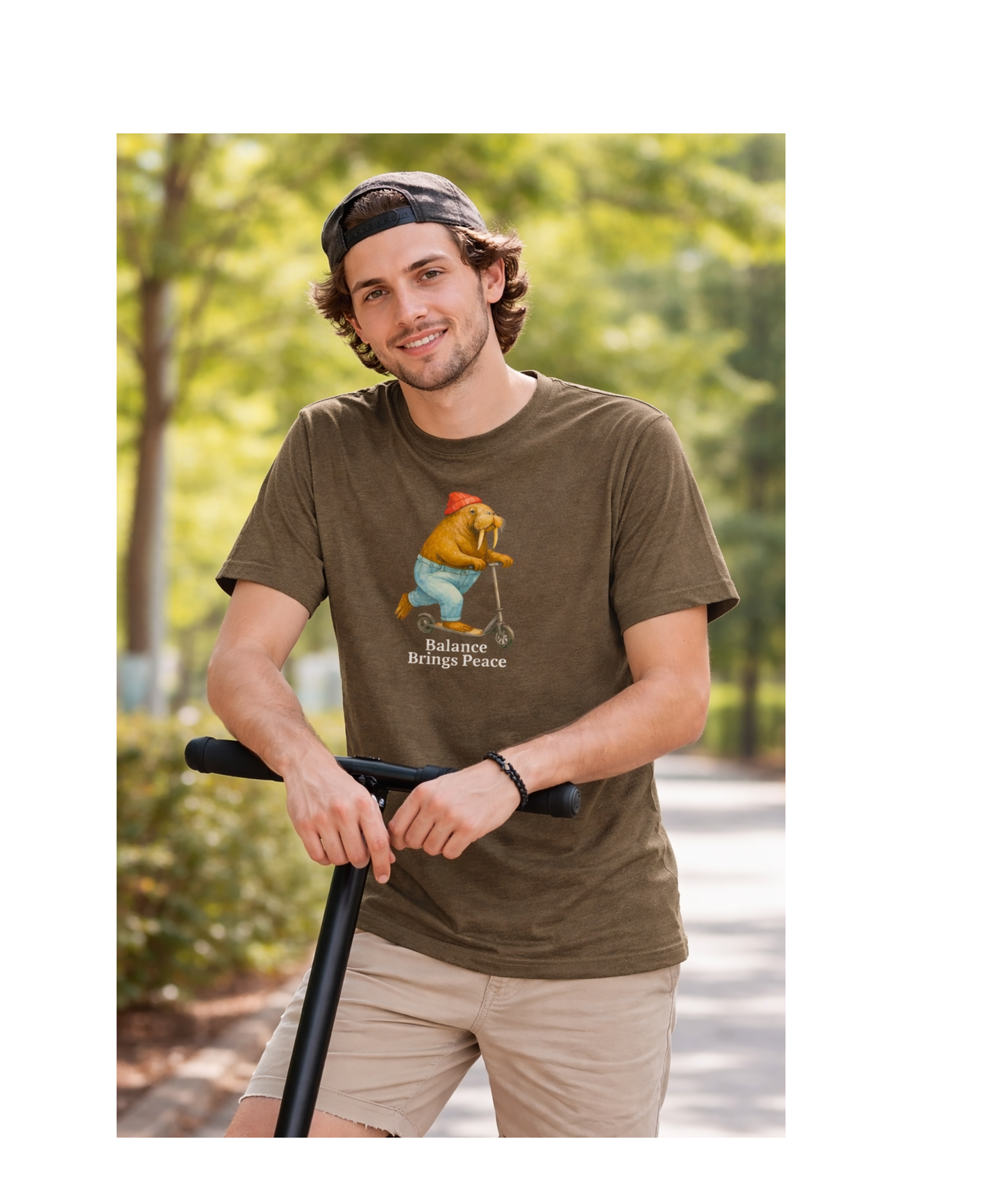 Scooter Antics® Walrus Kick Scooter T-Shirt