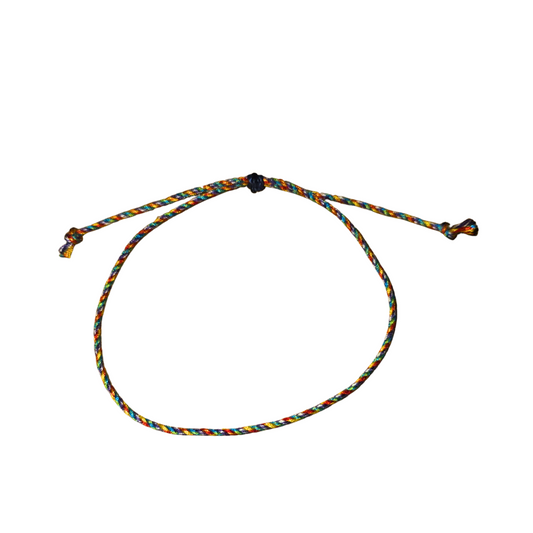 Colorful Wish Bracelet And Birthday Sticker