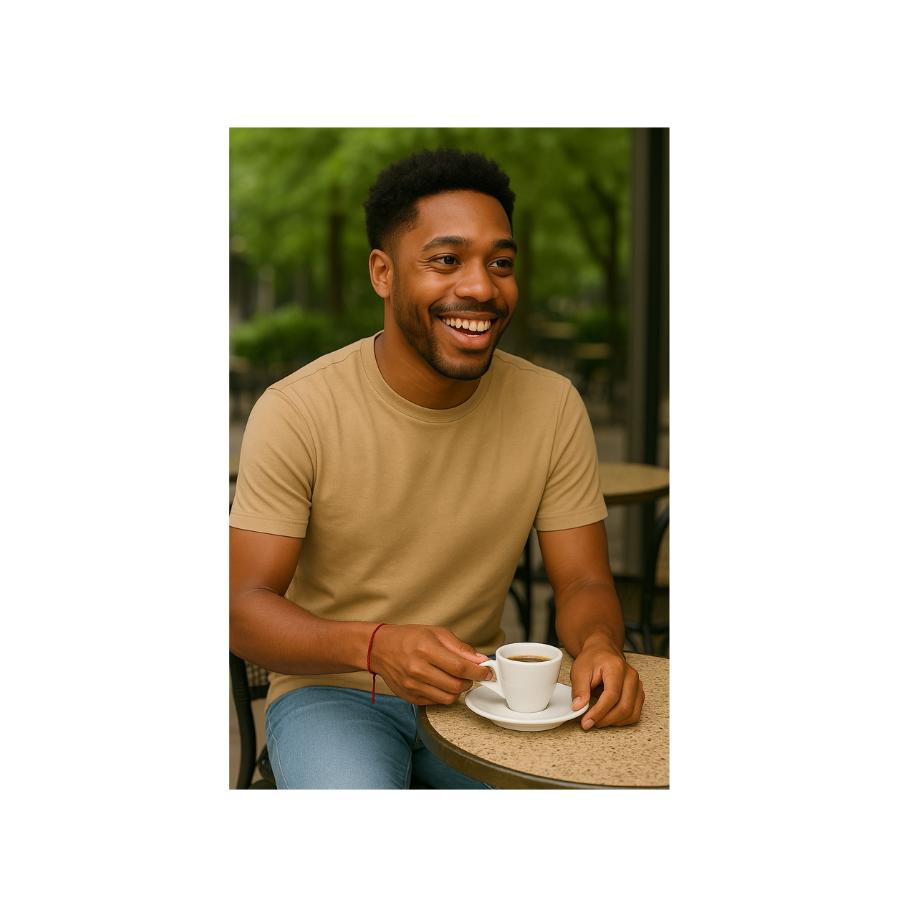 YOURSNOTABLY Red String Wish Minimalist Strand Bracelet TidbitsWishes Collection