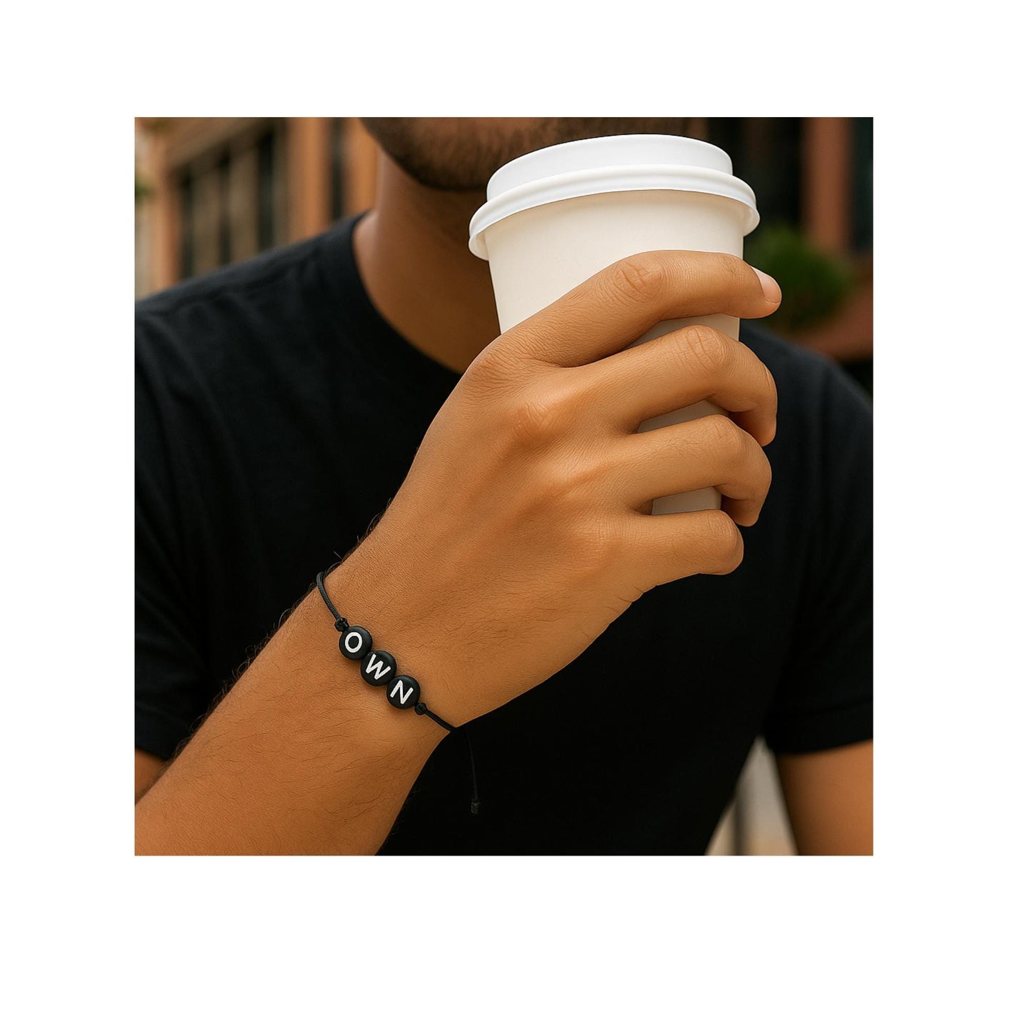 YOURSNOTABLY OWN Word Bracelet – Metro Scripts: Life in Transit