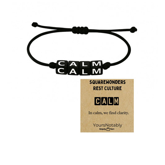 YOURSNOTABLY Rest Culture Calm Bracelet