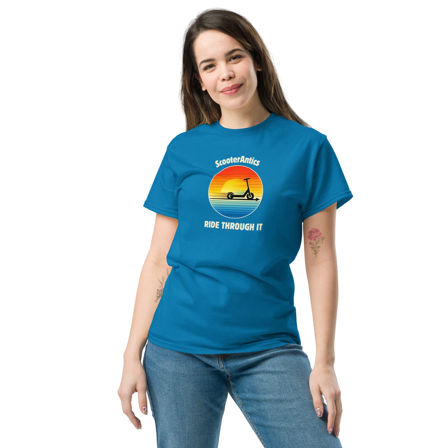 Scooter Antics® – Ride Through It Tee