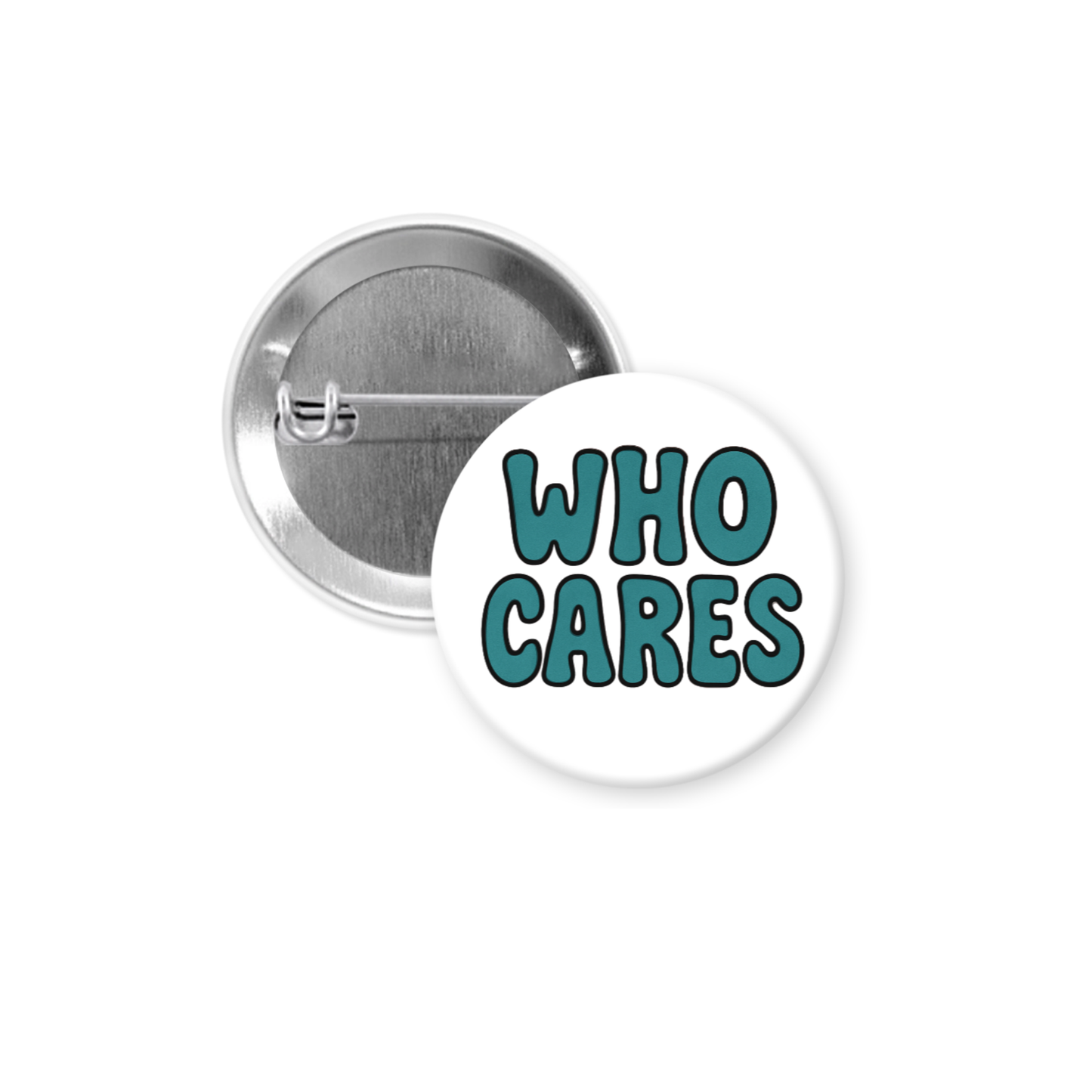 Mood Duo Pin Set – Who Cares And Just Be Happy